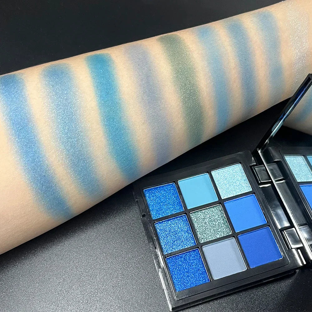 9-Color Waterproof Eyeshadow Palette