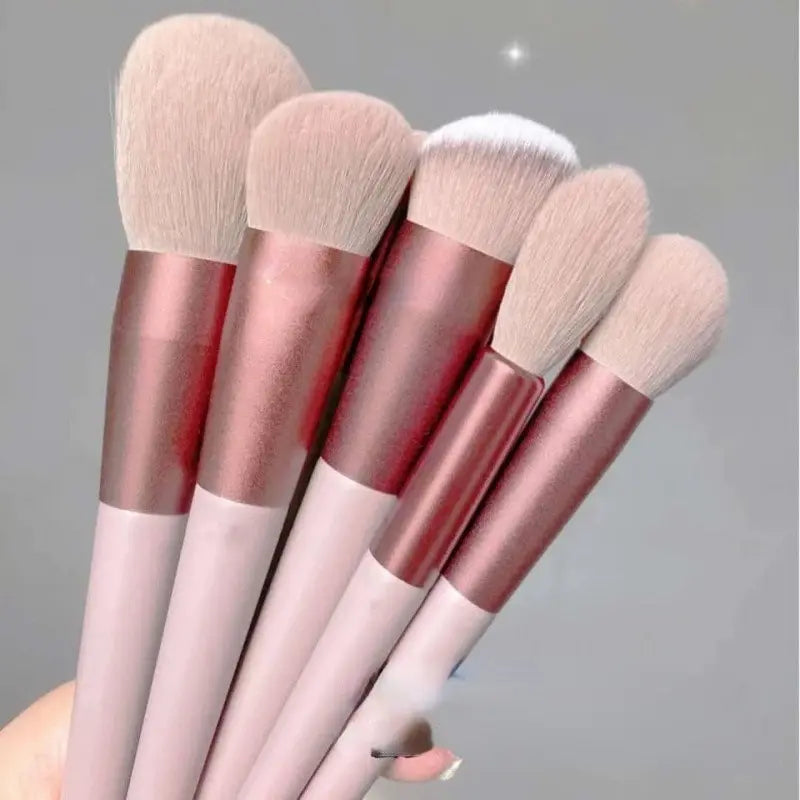 Makeup Brush Set 13PCS – Soft Fluffy Brushes for Eyeshadow, Powder & Blending