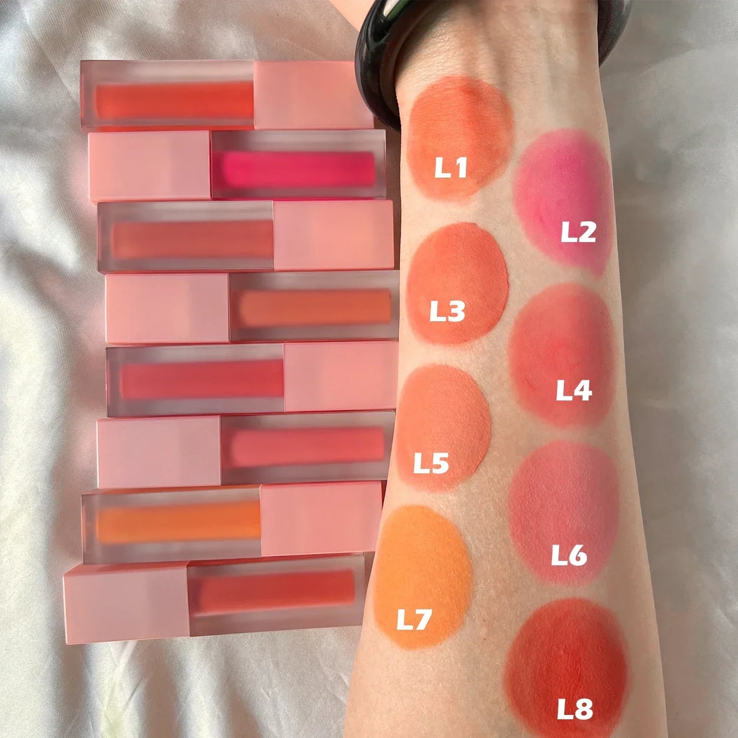 Liquid Blush 8 Colors Natural Long-Lasting Cream Blush