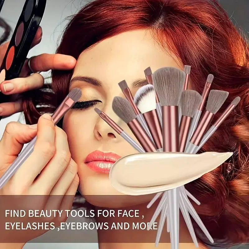 Makeup Brush Set – Soft, Fluffy, Professional Beauty Tools
