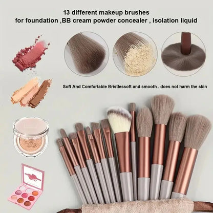 Makeup Brush Set – Soft, Fluffy, Professional Beauty Tools