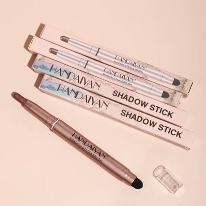 High-Gloss Pearlescent Eyeshadow Sticks: Waterproof Color Collection