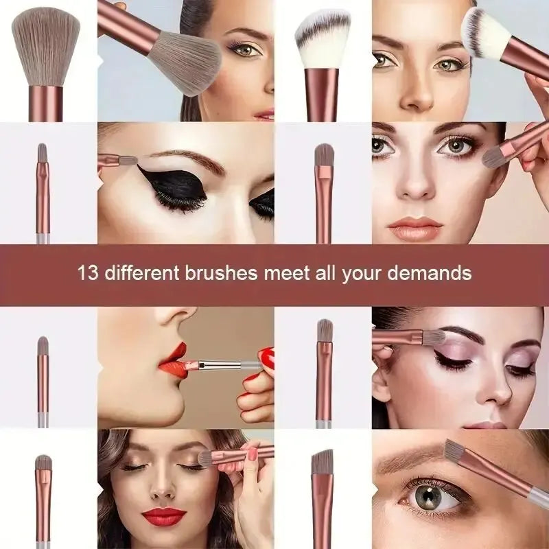 Makeup Brush Set – Soft, Fluffy, Professional Beauty Tools