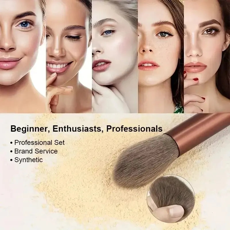 Makeup Brush Set – Soft, Fluffy, Professional Beauty Tools
