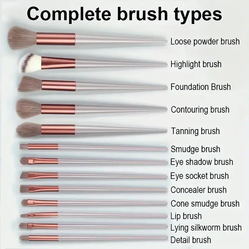 Makeup Brush Set – Soft, Fluffy, Professional Beauty Tools