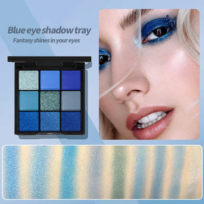 9-Color Waterproof Eyeshadow Palette